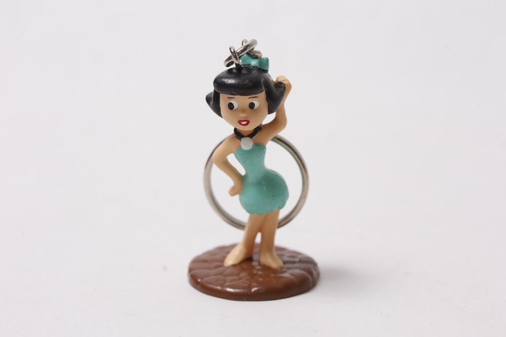Hanna-Barbera Betty Rubble Keychain Flintstones Collectible ~ 260602-WH M-15-02